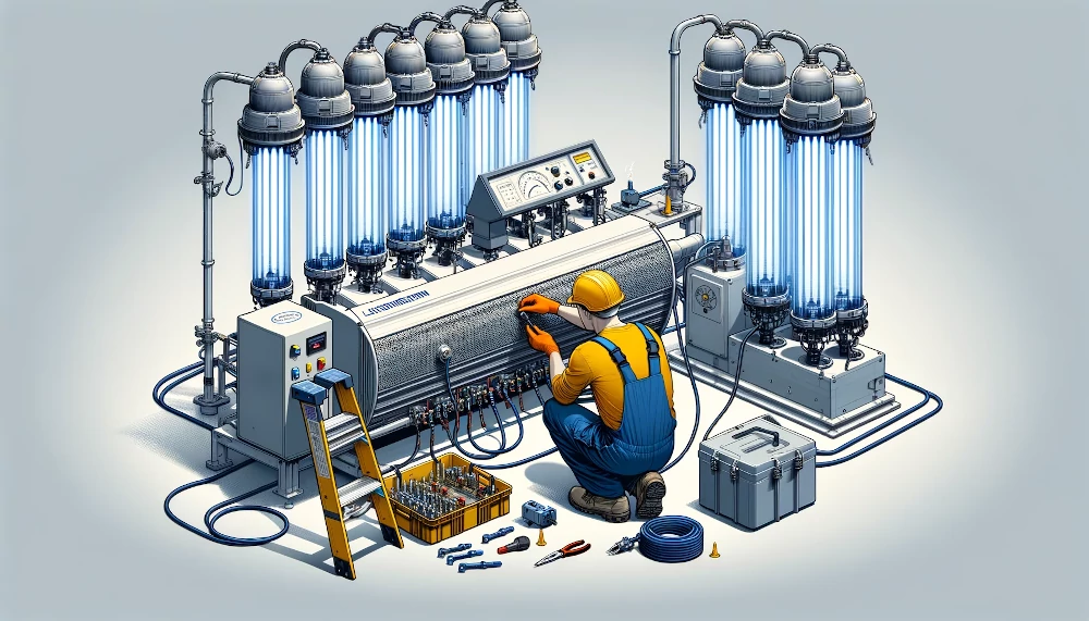 Power supply for ultraviolet lamps